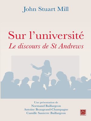 cover image of Sur l'université